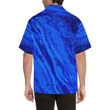 Load image into Gallery viewer, Men&#39;s Hawaiin Deep Blue Secret Shirt | JSFA - JSFA - Original Art On Fashion by Jenny Simon