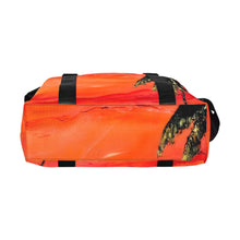 Load image into Gallery viewer, Orange Palm Tree Ladies Weekender Travel Carry On Bag - JSFA - Art On Fashion by Jenny Simon