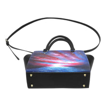 Load image into Gallery viewer, Stars &amp; Stripes, Red, White And Blue Handbag | JSFA - JSFA - Art On Fashion by Jenny Simon