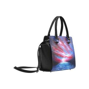 Stars & Stripes, Red, White And Blue Handbag | JSFA - JSFA - Art On Fashion by Jenny Simon